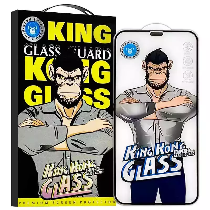 Защитное 2.5D стекло King Kong HD для Apple iPhone XR || Apple iPhone 11, Черный