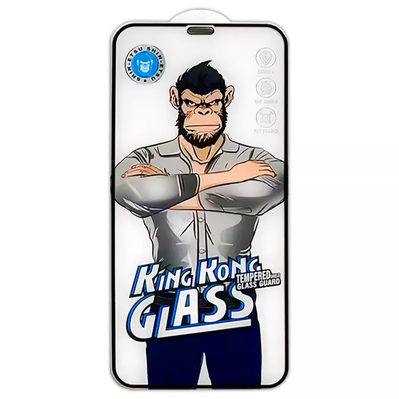 Защитное 2.5D стекло King Kong HD для Apple iPhone XR || Apple iPhone 11, Черный