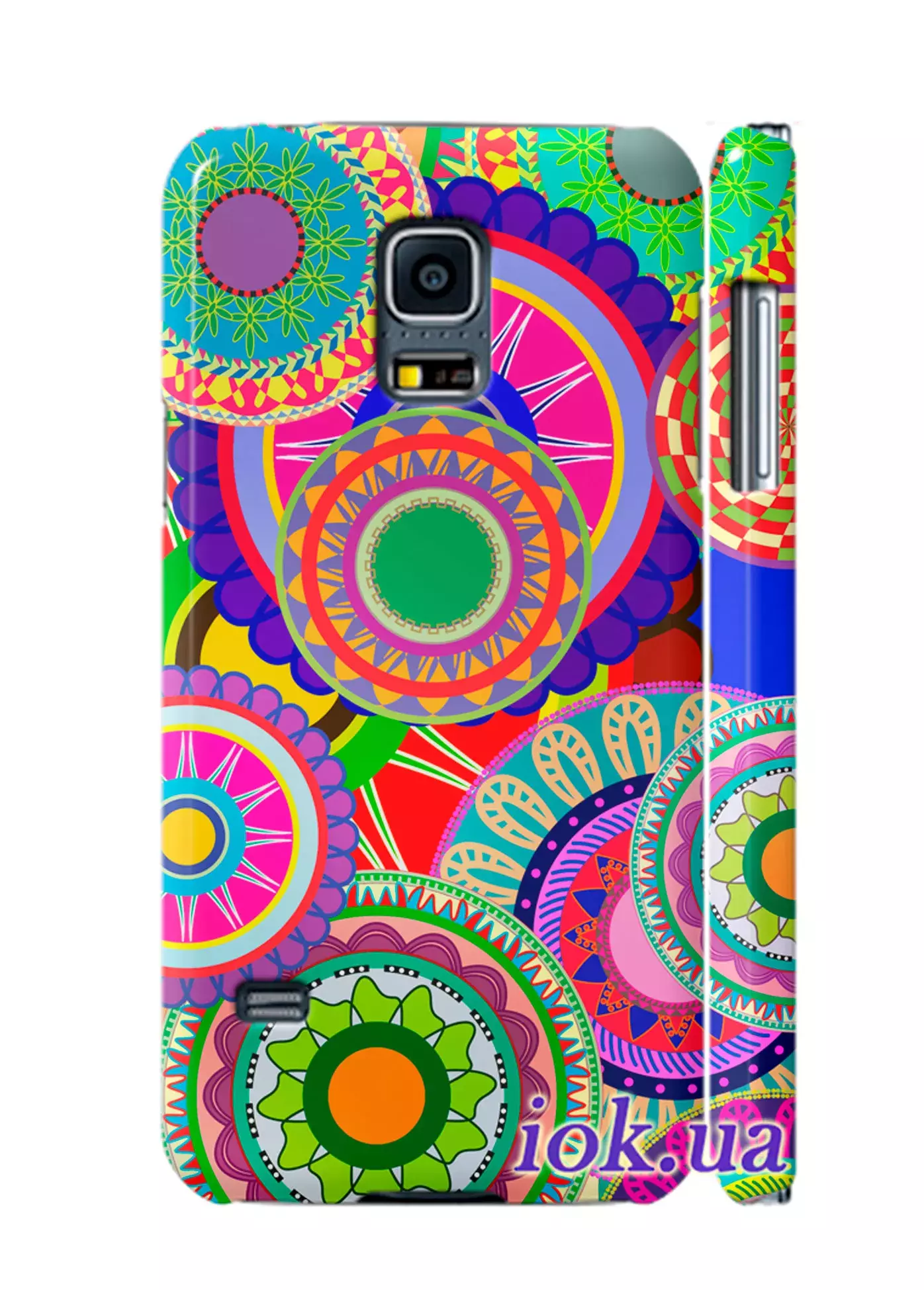 Чехол для Galaxy S5 Mini - Цветные мандалы