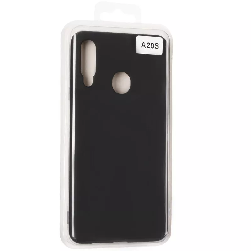Чехол Original 99% Soft Matte Case для Samsung A207 (A20s) Black