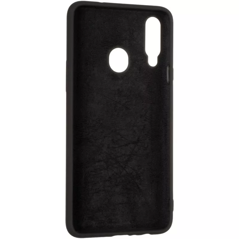 Чехол Original 99% Soft Matte Case для Samsung A207 (A20s) Black