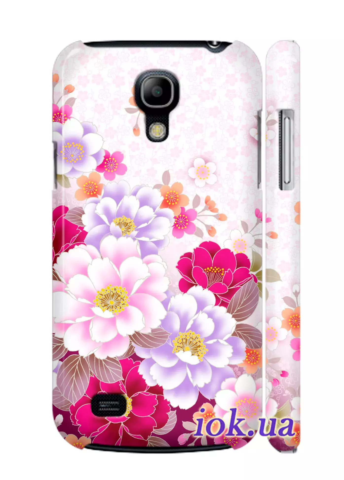 Чехол на Galaxy S4 mini - Чудесные цветы