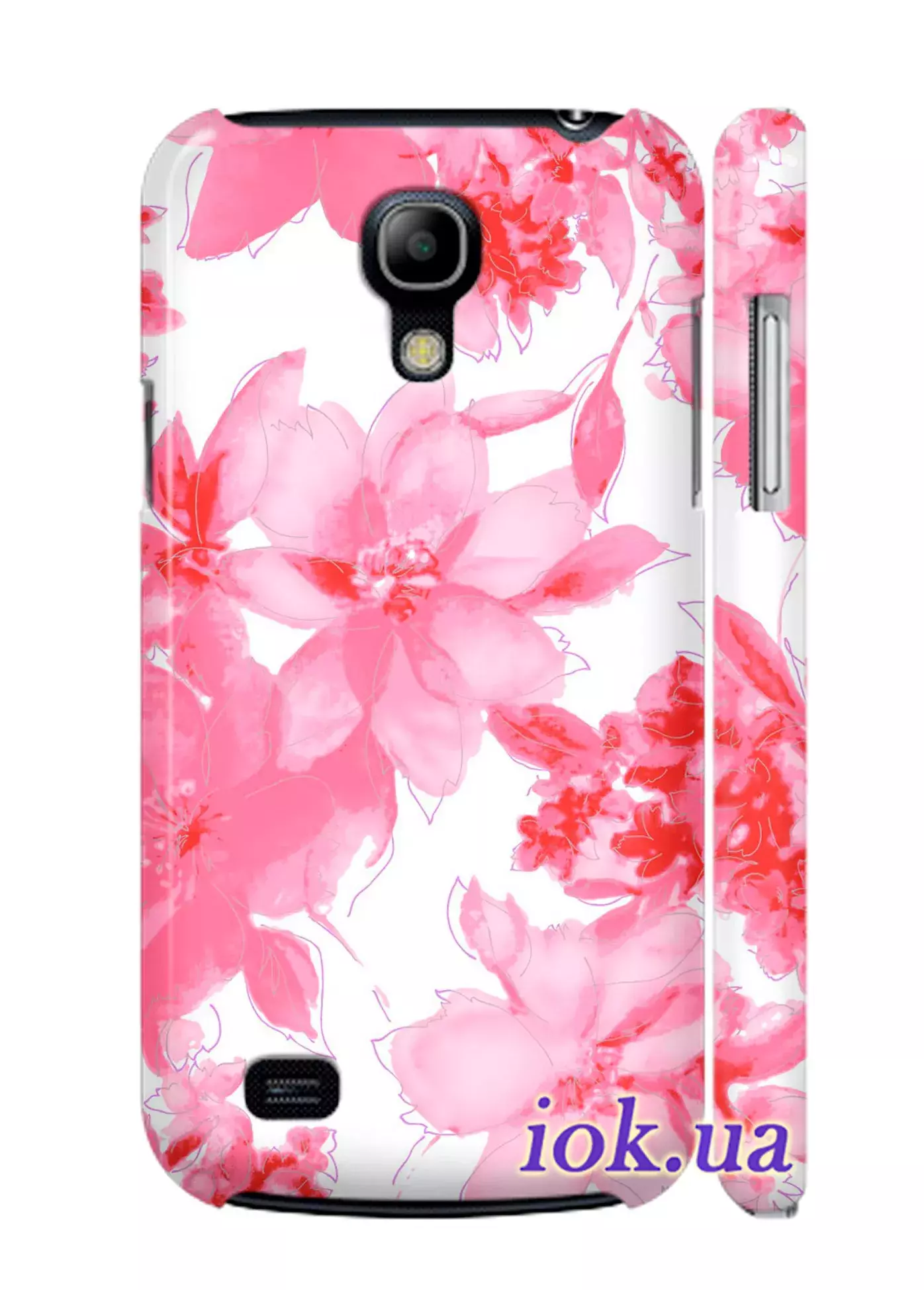 Чехол на Galaxy S4 mini - Нежные цветы