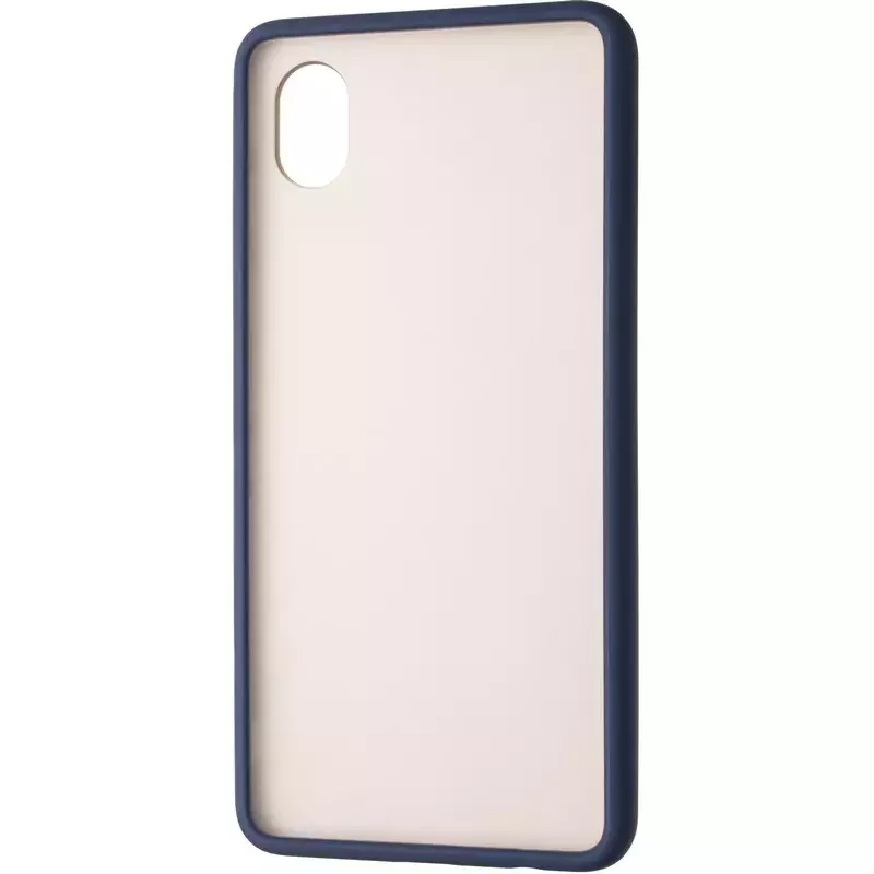 Чехол Gelius Bumper Mat Case для Samsung A013 (A01 Core) Blue