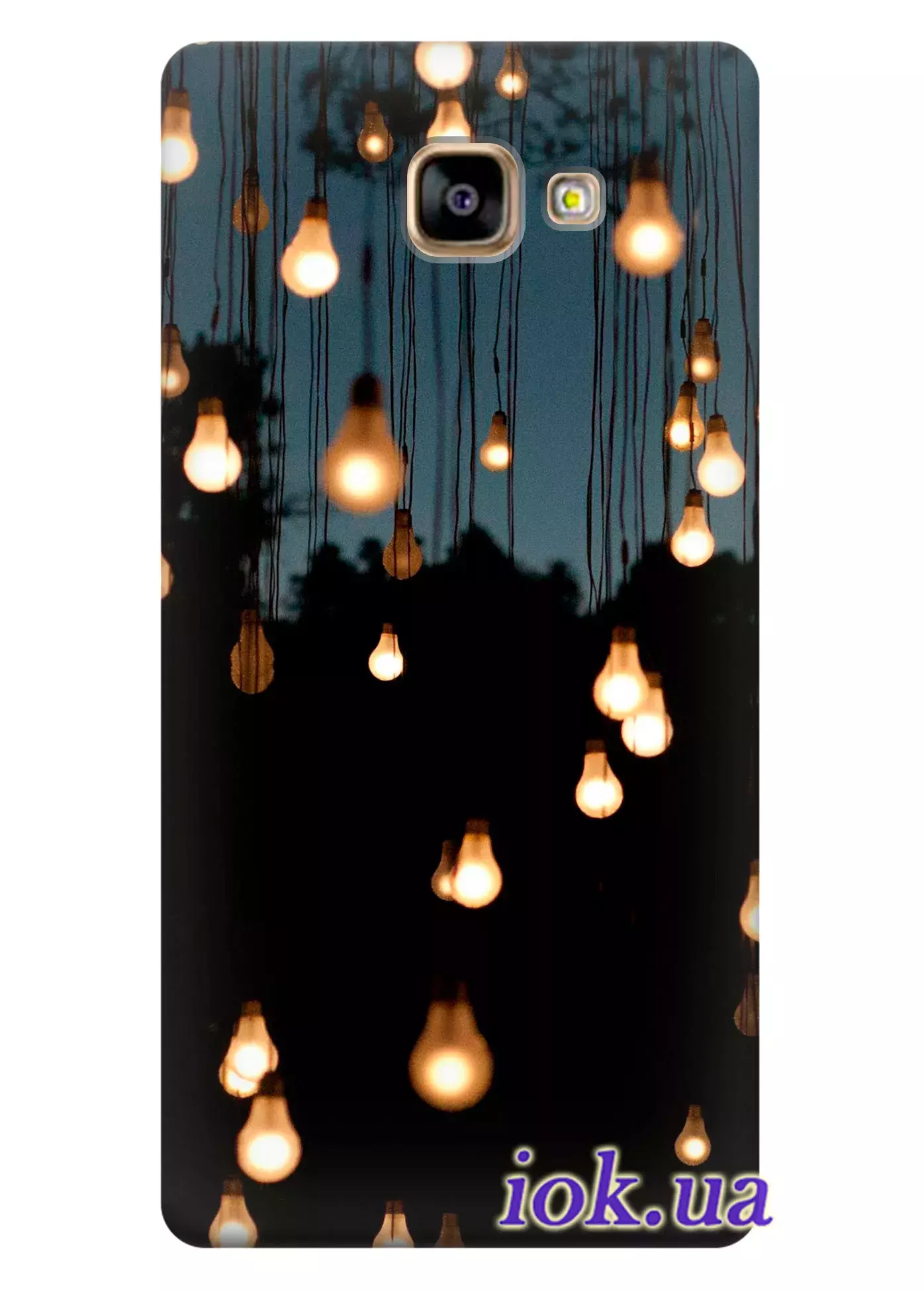 Чехол для Galaxy A9 - Ночные лампочки