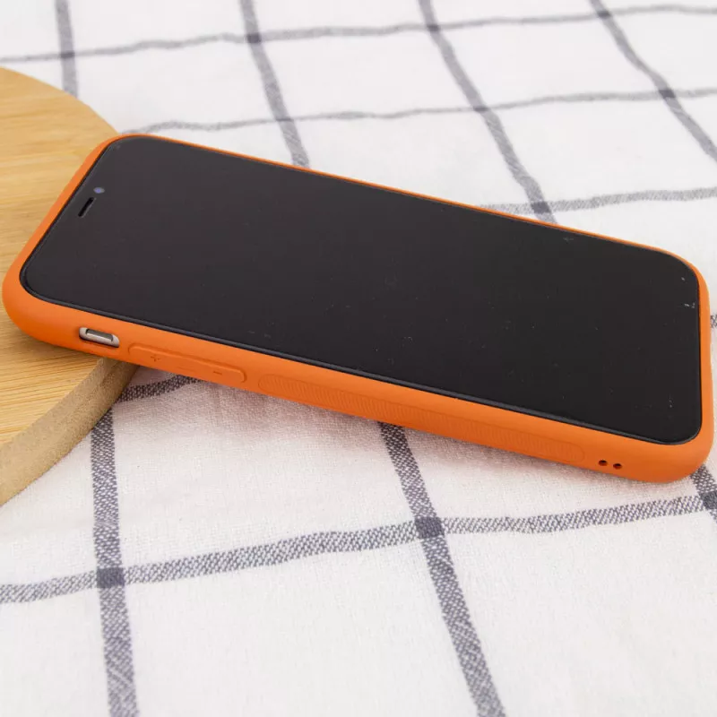 Кожаный чехол Xshield для Apple iPhone 11 (6.1"), Оранжевый / Apricot