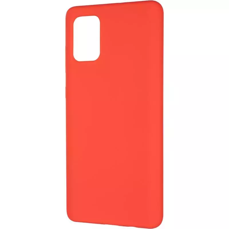 Original 99% Soft Matte Case for Samsung A715 (A71) Red