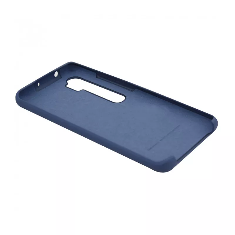 Чехол Silicone Cover Full Protective (AA) для Xiaomi Mi Note 10 Lite, Синий / Navy Blue