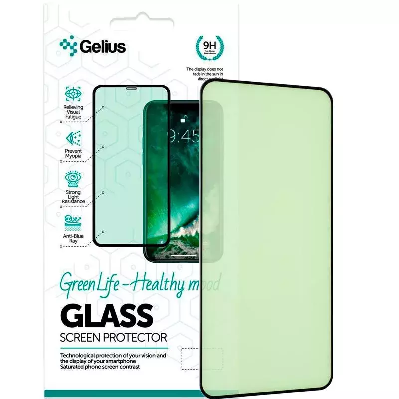 Защитное стекло Gelius Green Life for Realme 6 Black