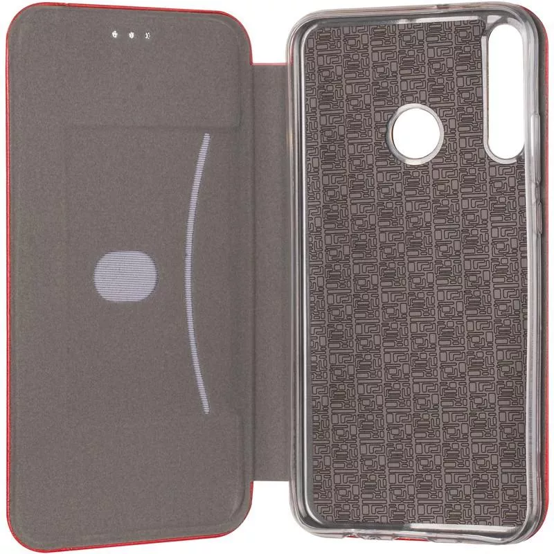 Book Cover Leather Gelius for Huawei P40 Lite E Red