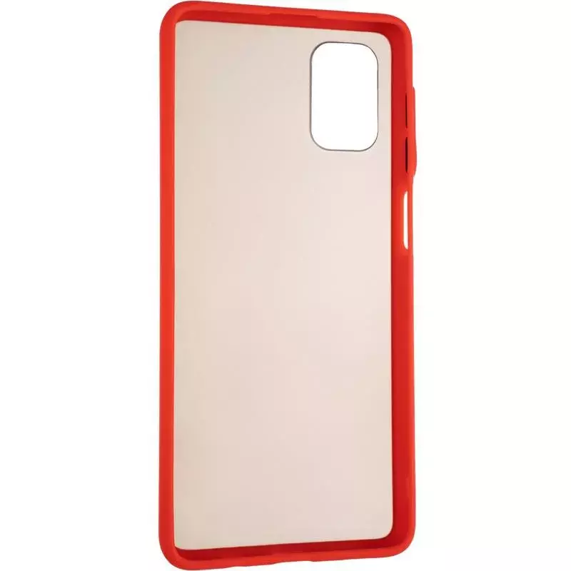 Gelius Bumper Mat Case for Samsung M515 (M51) Red