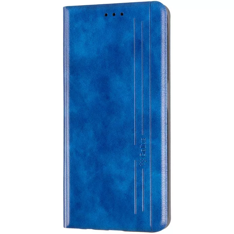Book Cover Leather Gelius New for Realme 6 Blue