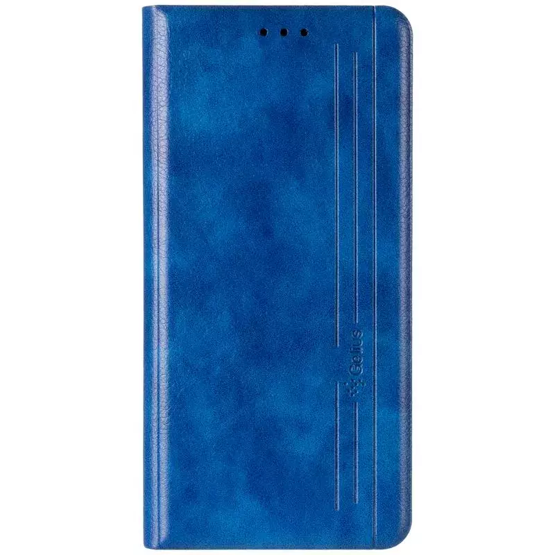 Book Cover Leather Gelius New for Realme 6 Blue