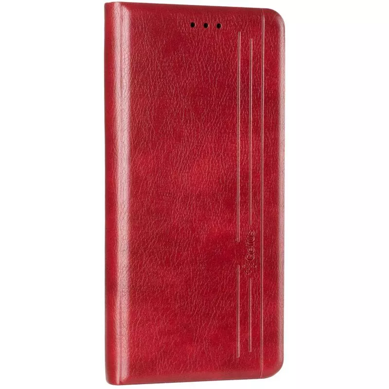 Book Cover Leather Gelius New for Realme 6 Pro Red