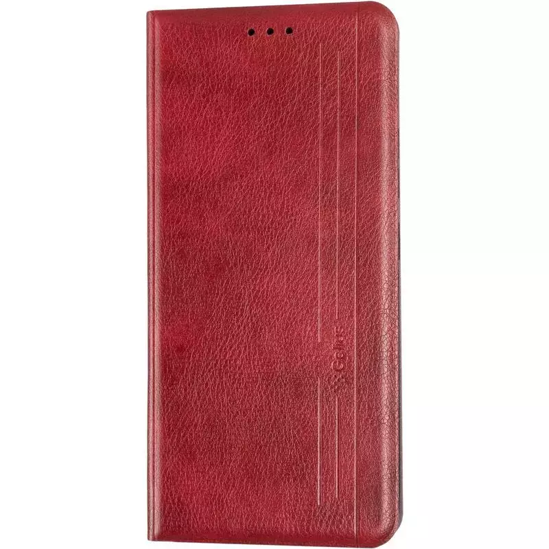 Book Cover Leather Gelius New for Realme C11 (2020) Red