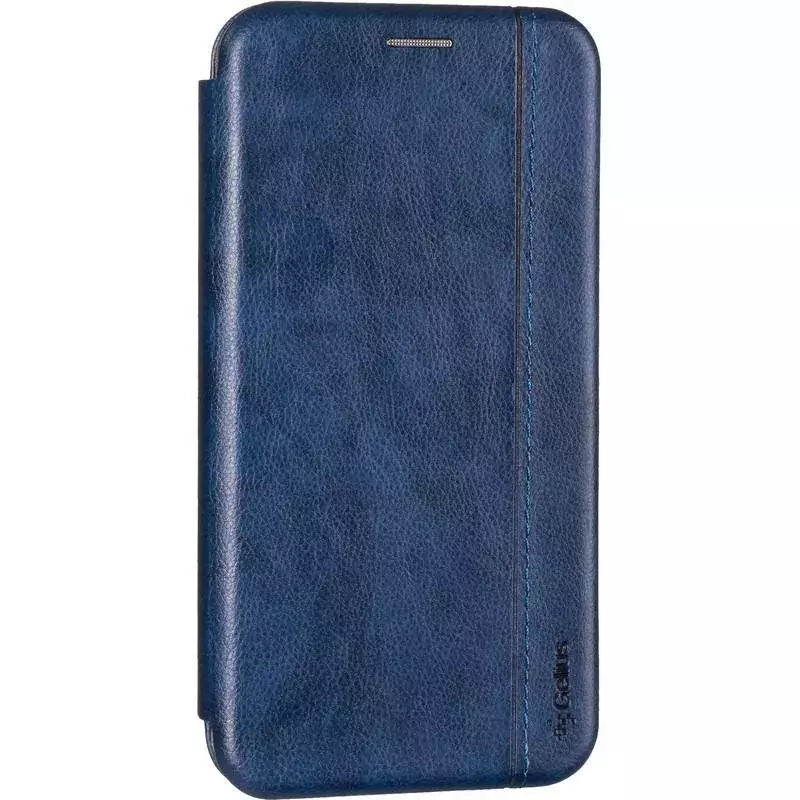Book Cover Leather Gelius for Huawei P40 Lite E Blue
