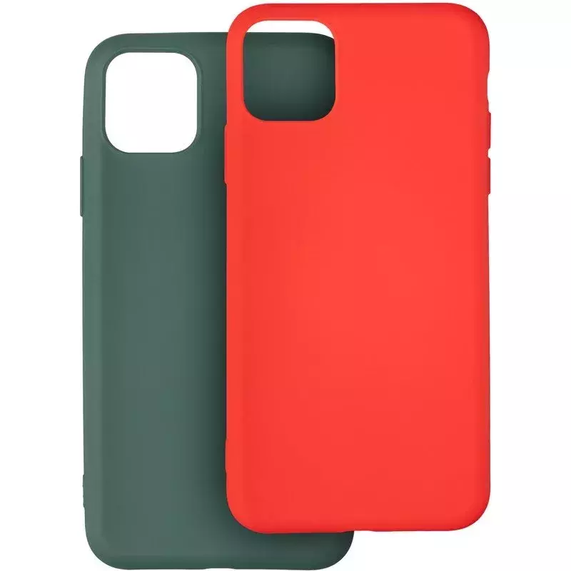 Krazi Lot Full Soft Case for iPhone 11 Pro Max Green/Red