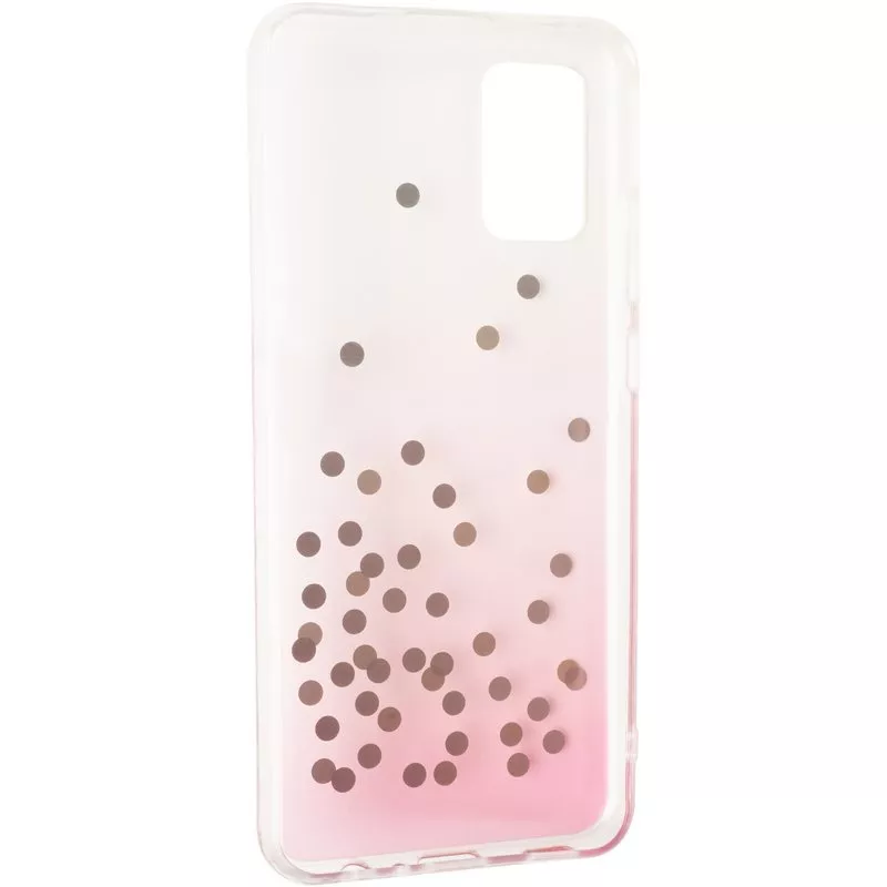 Чехол Crystal Shine Case для Samsung A025 (A02S) Pink