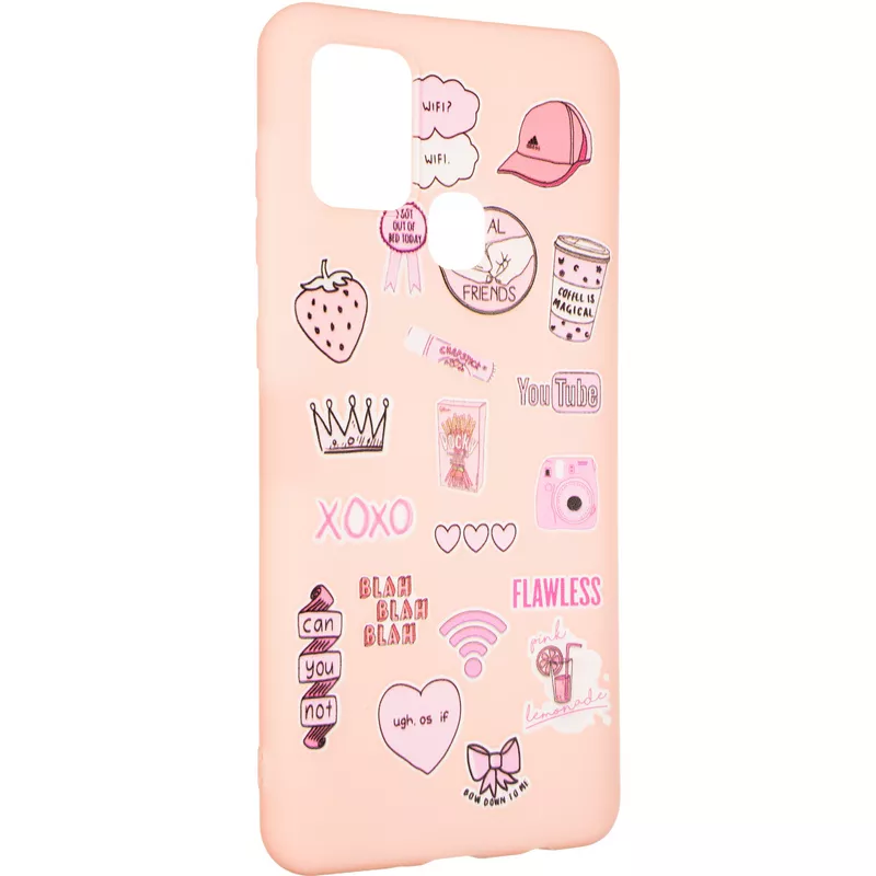 TPU Print for Samsung A217 (A21s) Pink