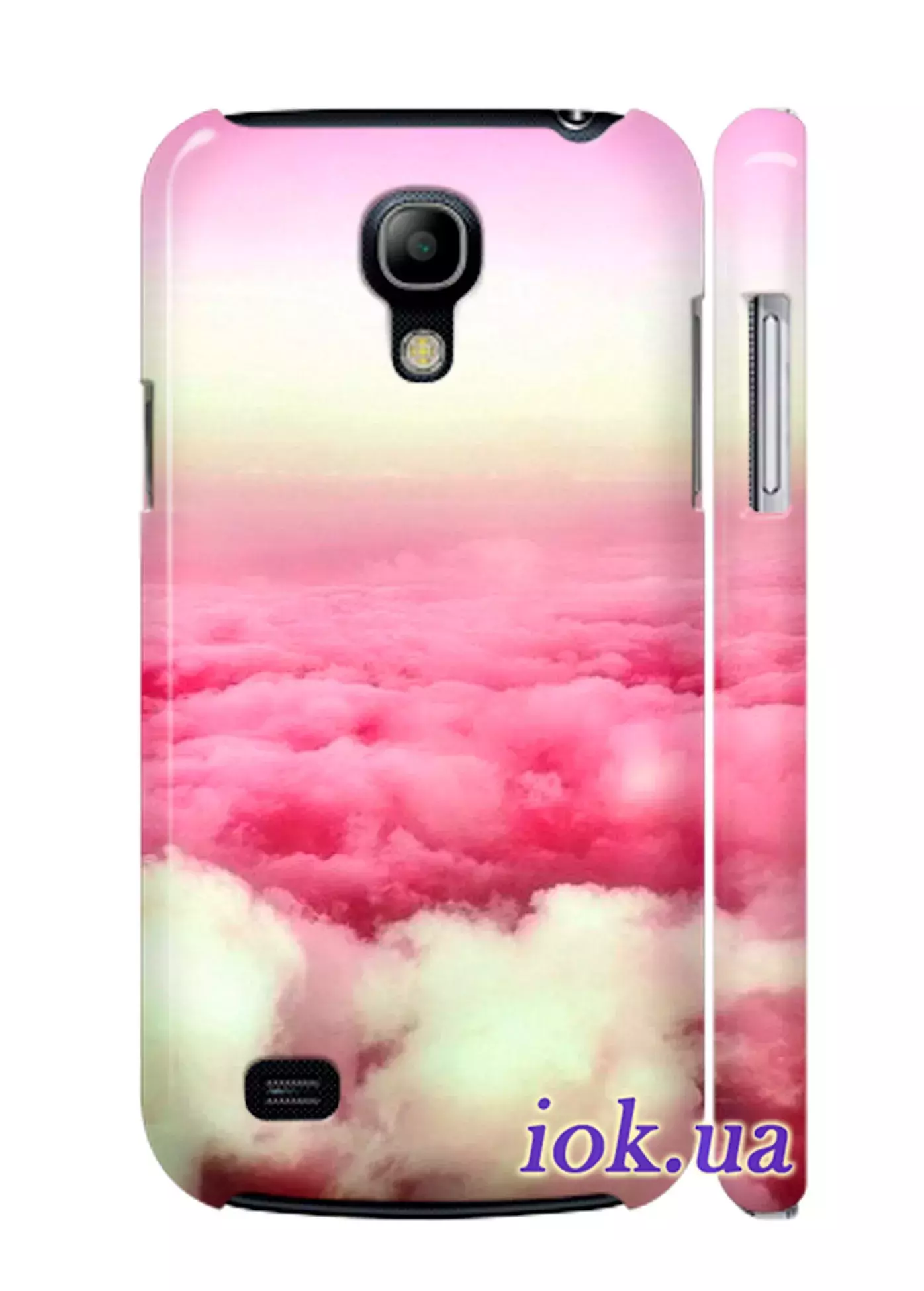 Чехол на Galaxy S4 mini - Розовые облака