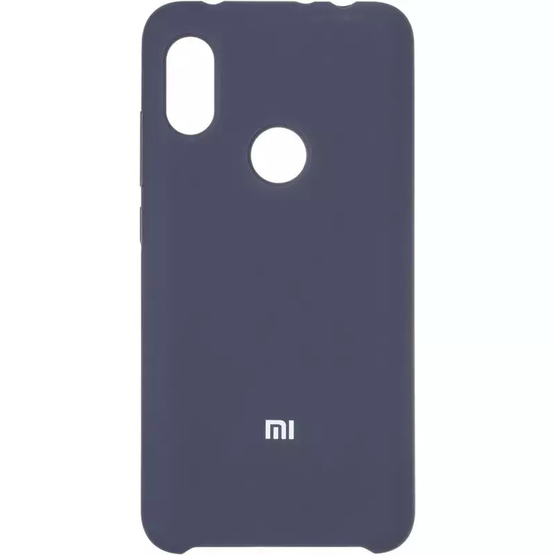 Original 99% Soft Matte Case for Xiaomi Redmi Note 6 Pro Dark Blue