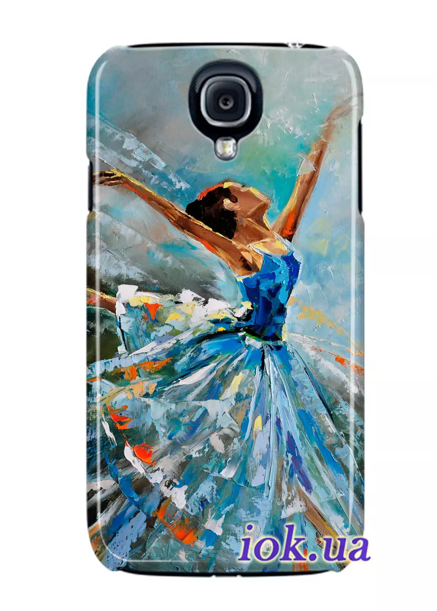 Чехол для Galaxy S4 Black Edition - Ballerina