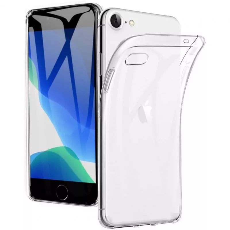TPU чехол Epic Transparent 2,00 mm для Apple iPhone 7 / SE (2022) || Apple iPhone SE (2020) / Apple iPhone 8, Бесцветный (прозрачный)