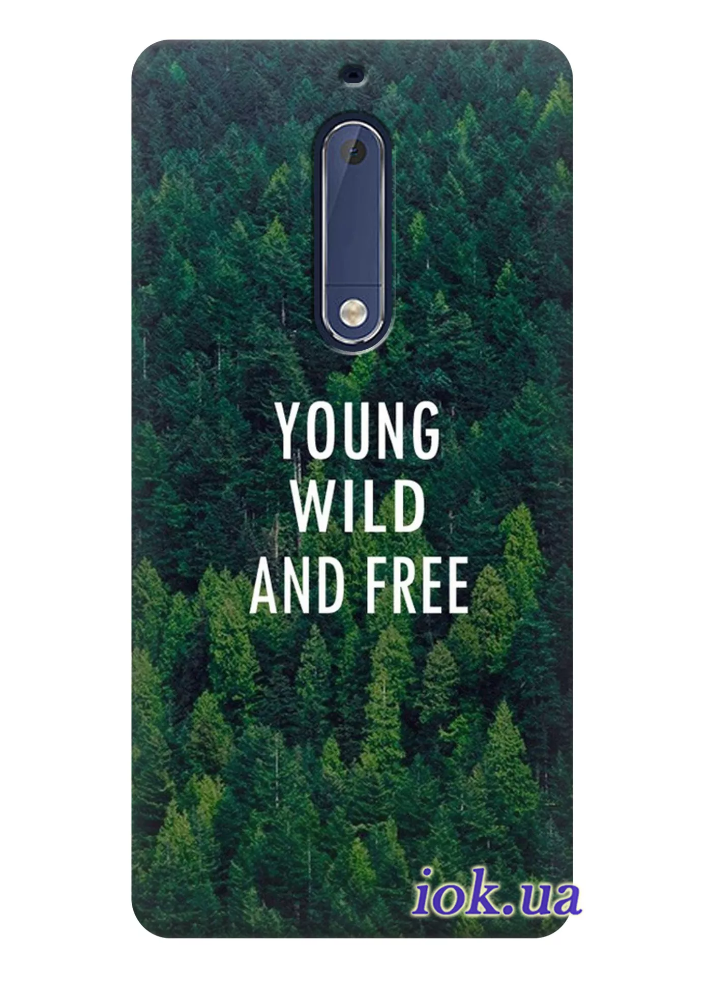 Чехол для Nokia 5 - Молодой дикий и свободный