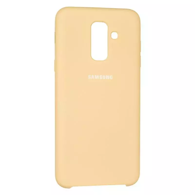 Original Soft Case Samsung A605 (A6 Plus-2018) Gold (28)