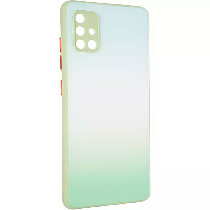 Glass Rainbow Case Samsung A515 (A51) Mint Mohito