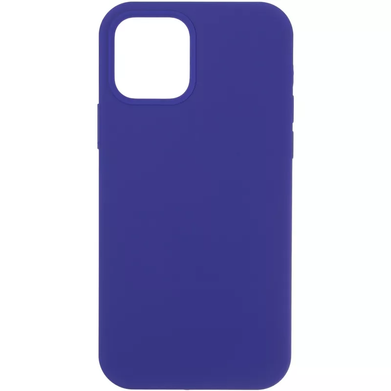 Чехол Original Full Soft Case для iPhone 12/12 Pro (without logo) Violet