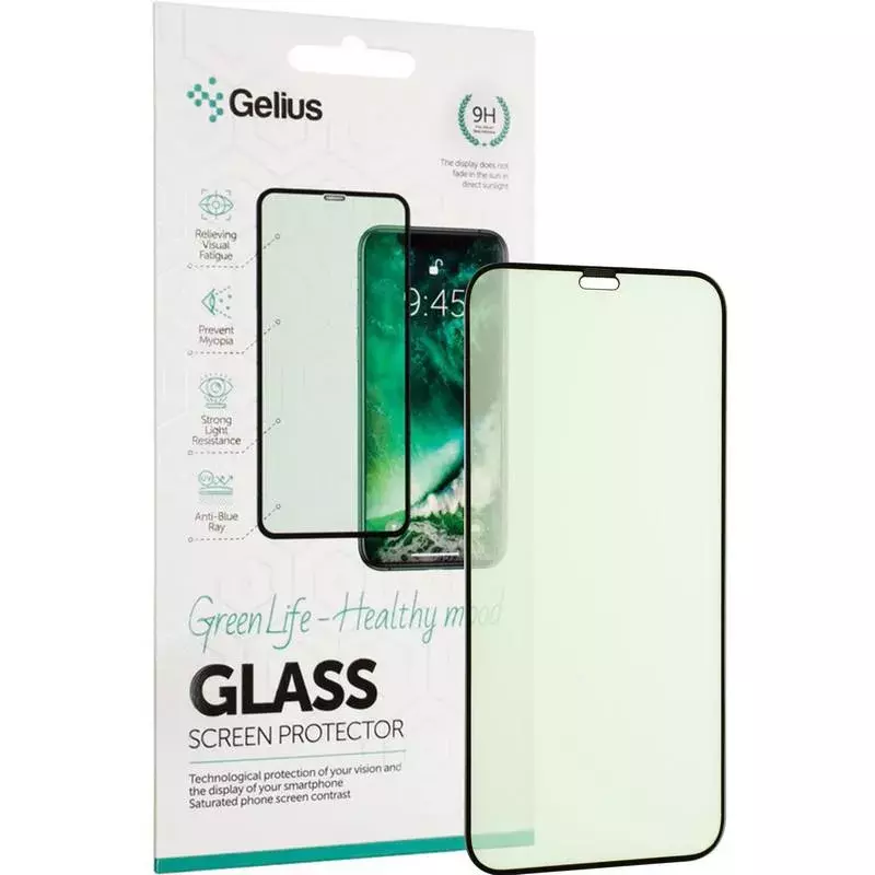 Защитное стекло Gelius Green Life for iPhone 12 Mini Black