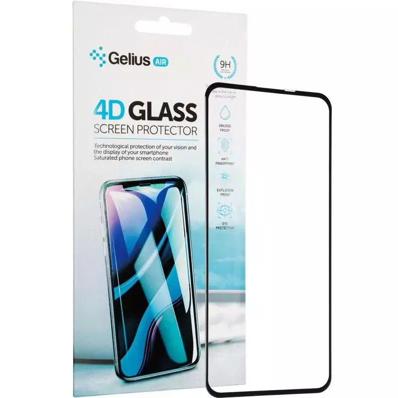 Защитное стекло Gelius Pro 4D for Realme X3 Black