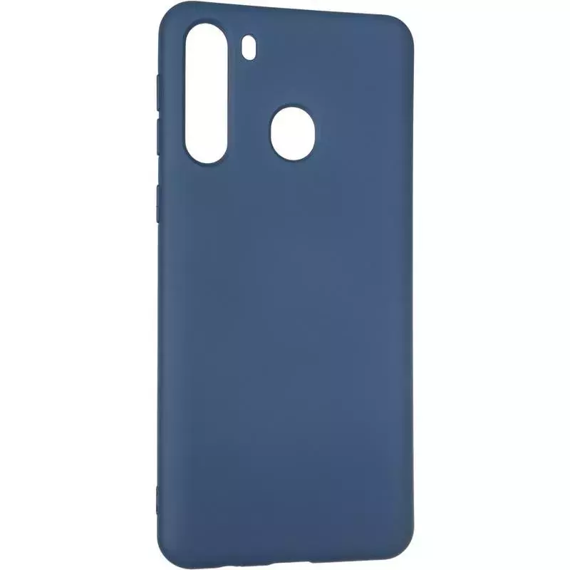 Full Soft Case for Samsung A215 (A21) Dark Blue