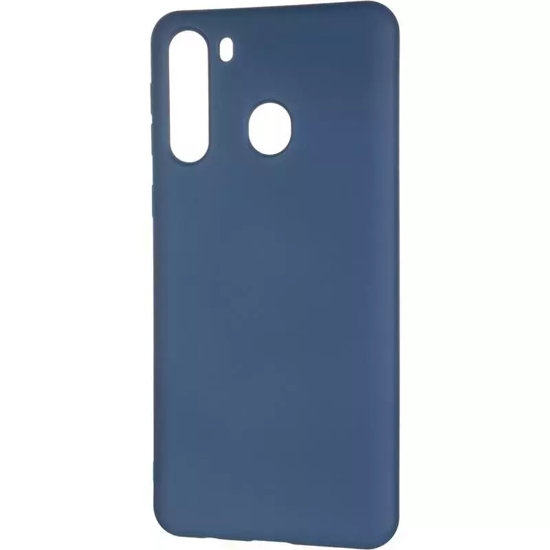 Full Soft Case for Samsung A215 (A21) Dark Blue