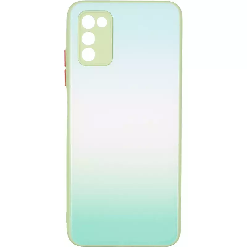 Glass Rainbow Case Samsung A037 (A03S) Mint Mohito