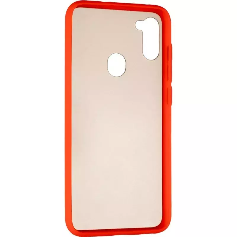 Gelius Bumper Mat Case for Samsung A115 (A11) Red