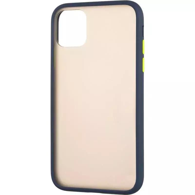 Gelius Bumper Mat Case for iPhone 11 Blue