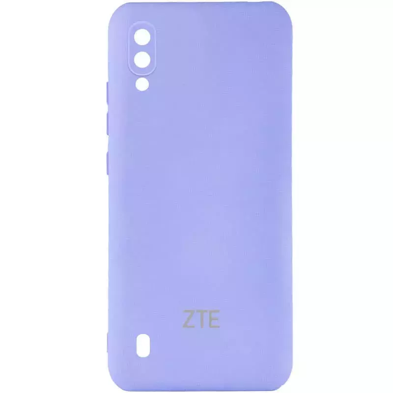 Чехол Silicone Cover My Color Full Camera (A) для ZTE Blade A5 (2020), Сиреневый / Dasheen