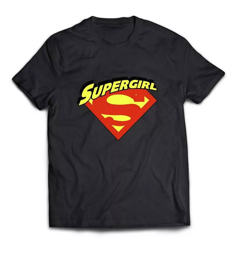 Крутая детская футболка - "Supergirl"