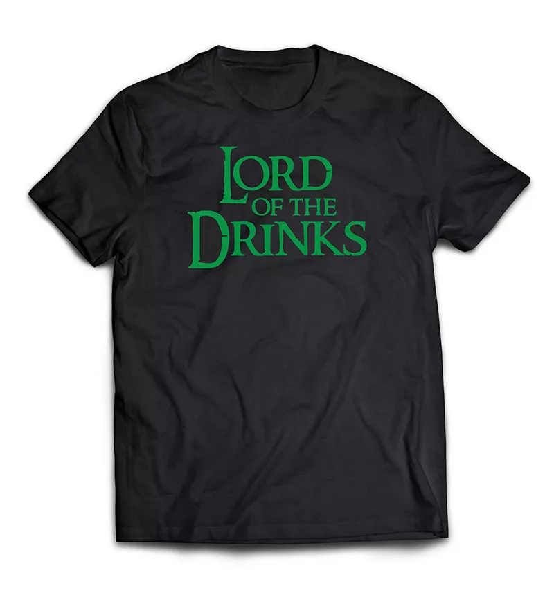 Стильная футболка Lord of the Drinks
