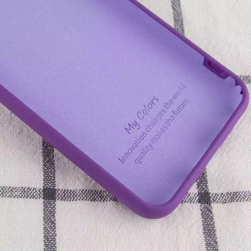 Уценка Чехол Silicone Cover Full without Logo (A) для Oppo A53 / A32 / A33, Дефект упаковки / Фиолетовый / Purple