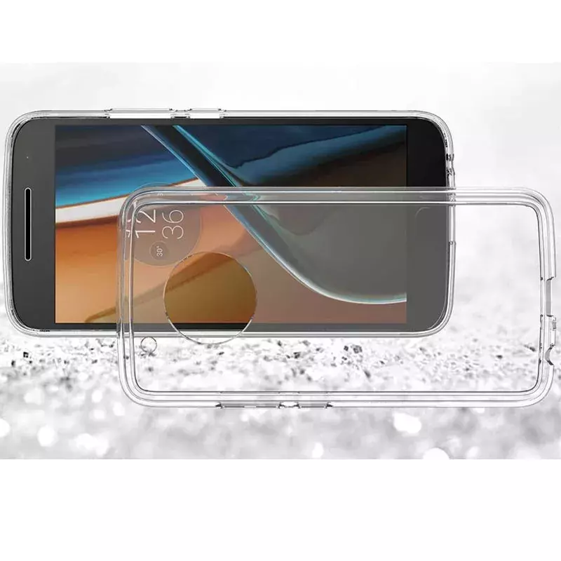 TPU чехол Epic Transparent 1,0mm для Motorola Moto G5 Plus, Бесцветный (прозрачный)