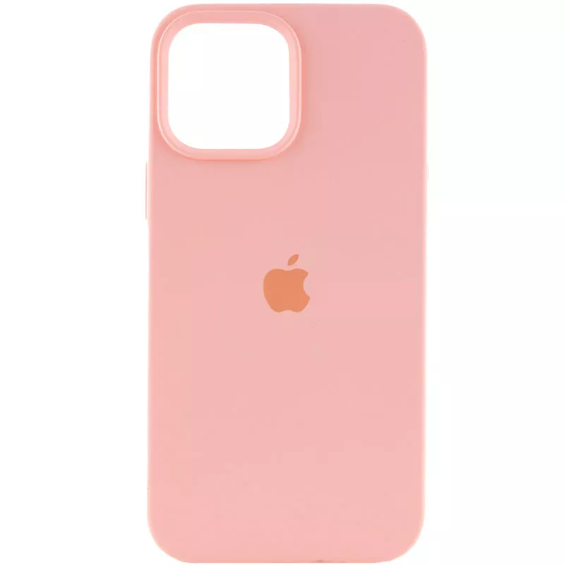 Чехол Silicone Case Full Protective (AA) для Apple iPhone 13 Pro Max (6.7"), Оранжевый / Grapefruit