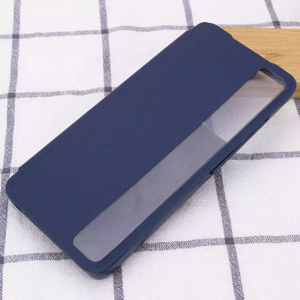 Чехол-книжка Smart View Cover для Samsung Galaxy S21 Ultra, Синий / Светлое окошко