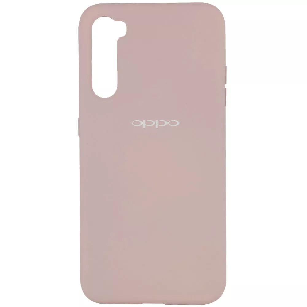 Уценка Чехол Silicone Cover Full Protective (A) для OPPO Realme 6 Pro, Эстетический дефект / Розовый / Pink Sand