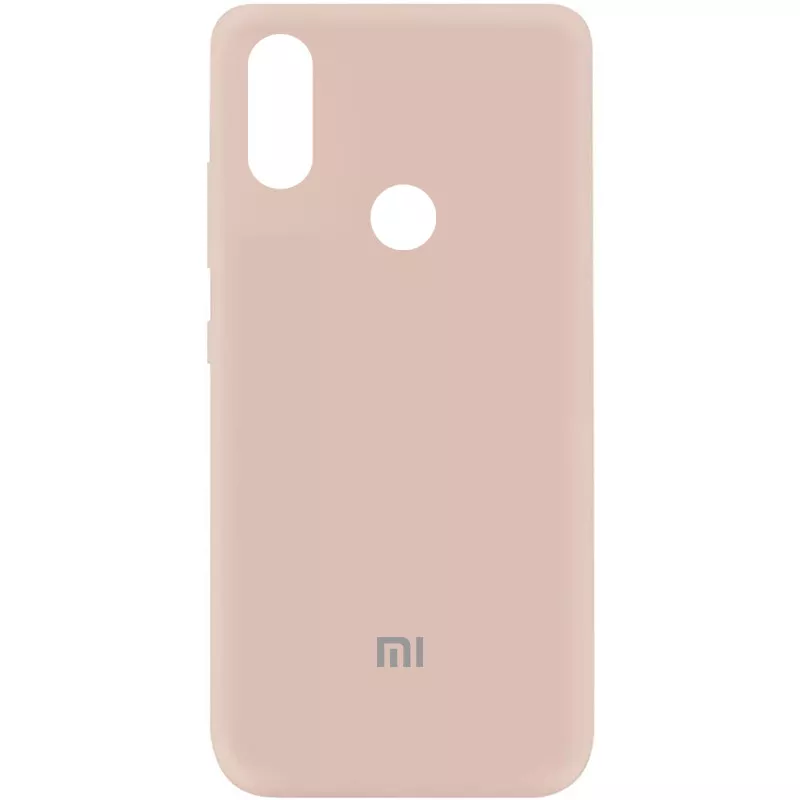 Чехол Silicone Cover My Color Full Protective (A) для Xiaomi Redmi Note 5 Pro/Note 5 (Dual Camera), Розовый / Pink Sand