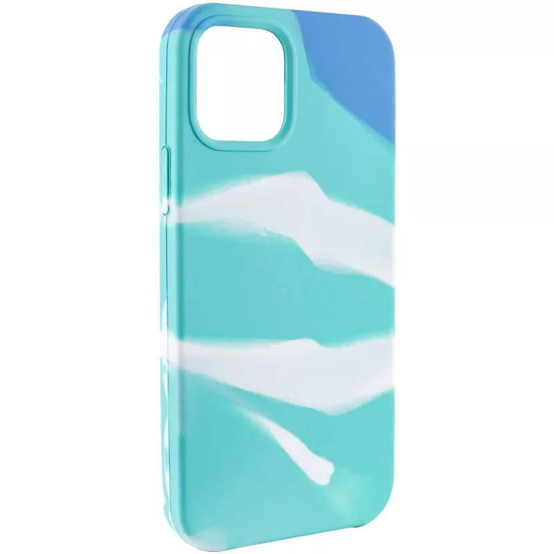 Чехол Silicone case full Aquarelle для Apple iPhone 12 Pro (6.1") || Apple iPhone 12