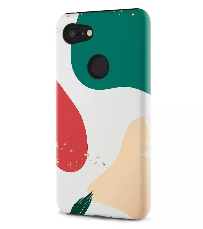 Google Pixel 3 гибридный противоударный чехол LoooK с картинкой - Золотая пыль