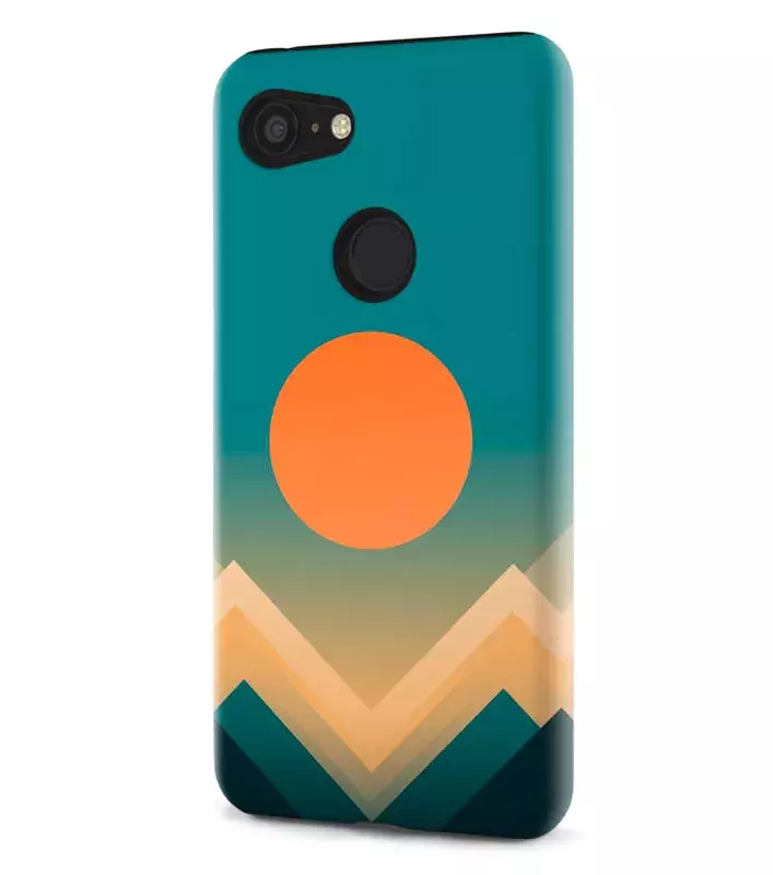 Google Pixel 3A гибридный противоударный чехол LoooK с картинкой - Солнце